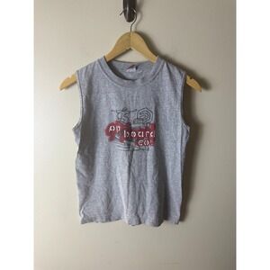 OP Boarding Co. Tank Graphic Youth Boys M Gray Sleeveless Summer